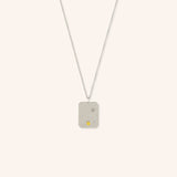 Leo Constellation Tag Necklace