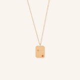 Virgo Constellation Tag Necklace