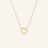 Gold Heart Necklace