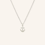 Gold Anchor Necklace