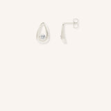 Mattica Diamond Geometric Stud Earrings