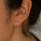 Mattica Diamond Geometric Stud Earrings