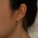 Mattica Diamond Geometric Stud Earrings