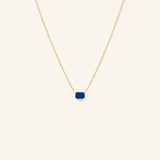 Grattan Blue Sapphire Accented Necklace