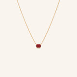 Grattan Ruby Accented Necklace