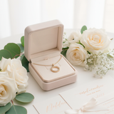 Diamond Circle Pendant Necklace