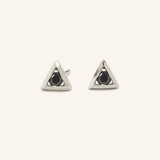 A Dose of Drama Black Diamond Stud Earrings