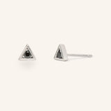 A Dose of Drama Black Diamond Stud Earrings