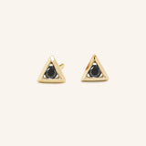 A Dose of Drama Black Diamond Stud Earrings