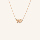 Orchard Lane Leaf Necklace