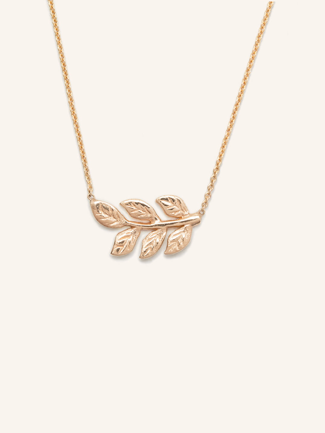 Orchard Lane Leaf Necklace