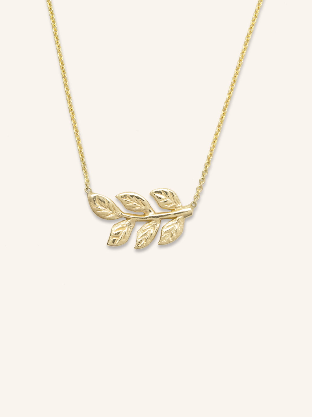 Orchard Lane Leaf Necklace