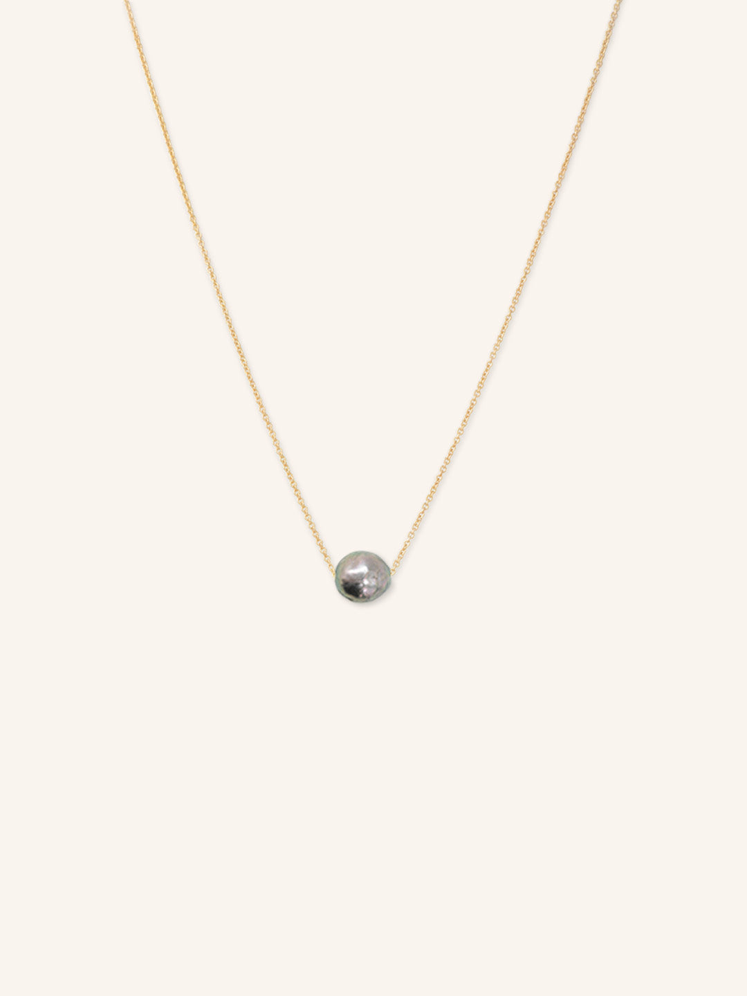 Cozy Nook Black Pearl Necklace