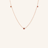 Orion's Red Garnet Necklace