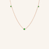 Orion's Green Garnet Necklace