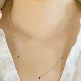 Orion's Blue Sapphire Necklace