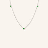 Orion's Green Garnet Necklace