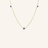 Orion's Blue Sapphire Necklace