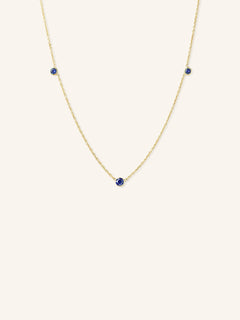 Orion's Blue Sapphire Necklace