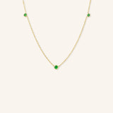 Orion's Green Garnet Necklace