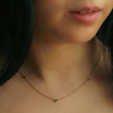 Orion's Green Garnet Necklace