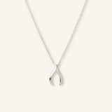Lucky Wishbone Gold Necklace