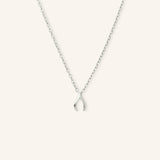 Lucky Wishbone Gold Necklace