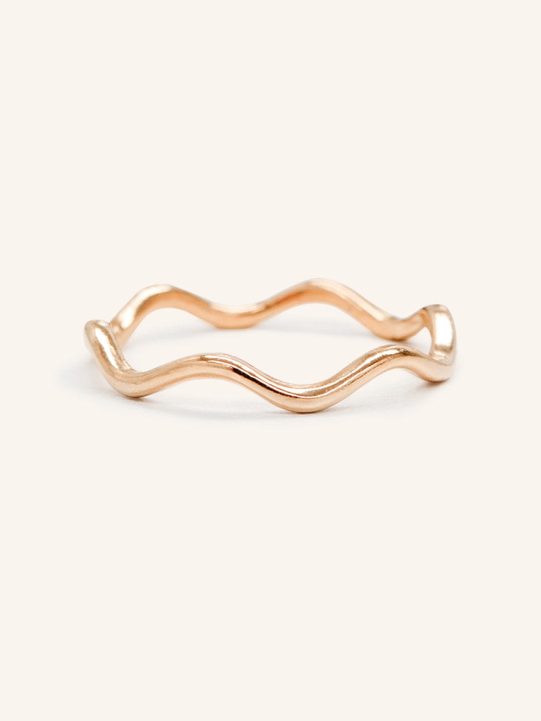 Wavy Gold Ring