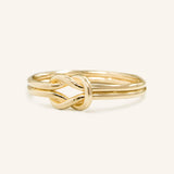 Double Knotted Ring