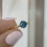 California Poppy Montana Sapphire Ring