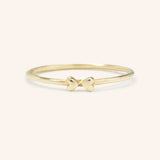 Four Leaf Clover Stacked Ring