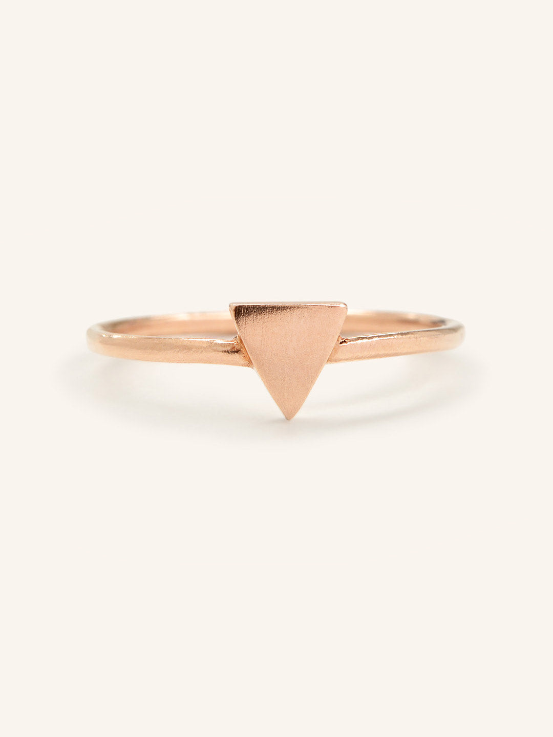 Gold Triangle Ring