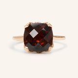 Bittersweet Autumn Garnet Engagement Ring