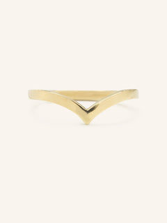 Eveline Chevron Stacking Ring