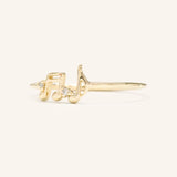 Musical Notes Diamond Ring