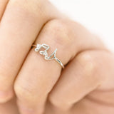 Musical Notes Diamond Ring