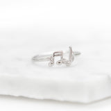 Musical Notes Diamond Ring