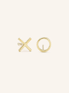 Exes and Ohs XO Tiny Stud Earrings