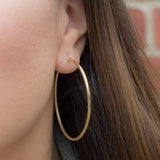 Gold Hoop Earrings