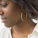 Gold Hoop Earrings