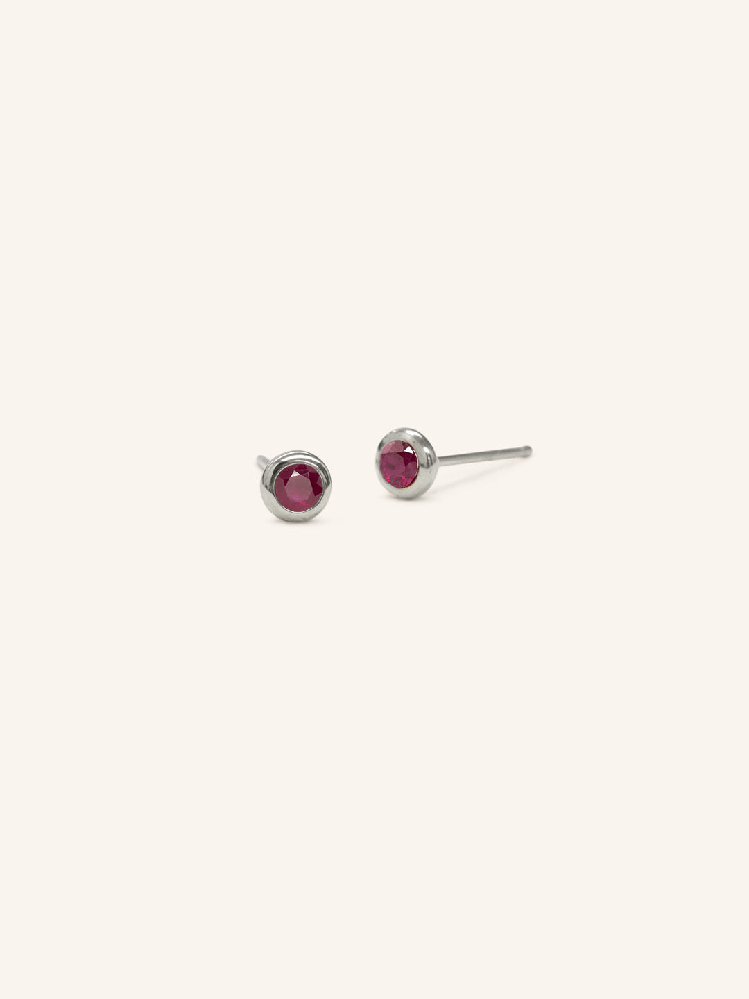 Early Bloom Ruby Earrings