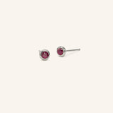 Early Bloom Ruby Earrings