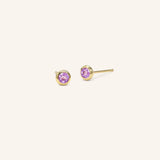 Early Bloom Amethyst Earrings