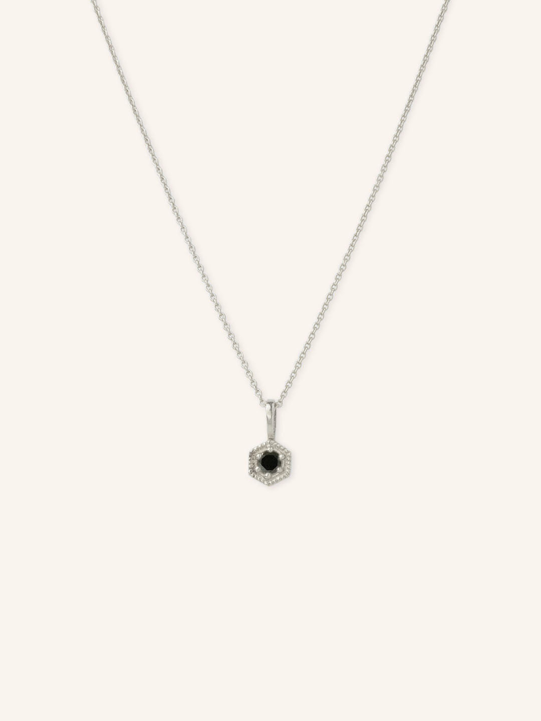 MARIGOLD Black Diamond Necklace