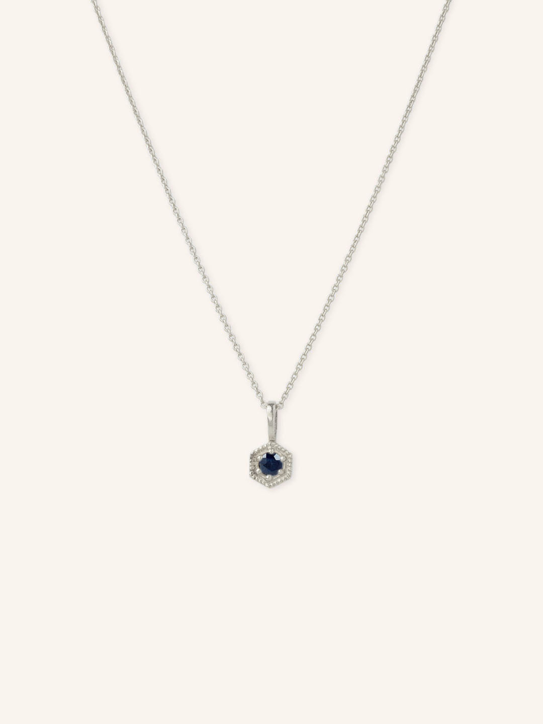 MARIGOLD Blue Sapphire Necklace