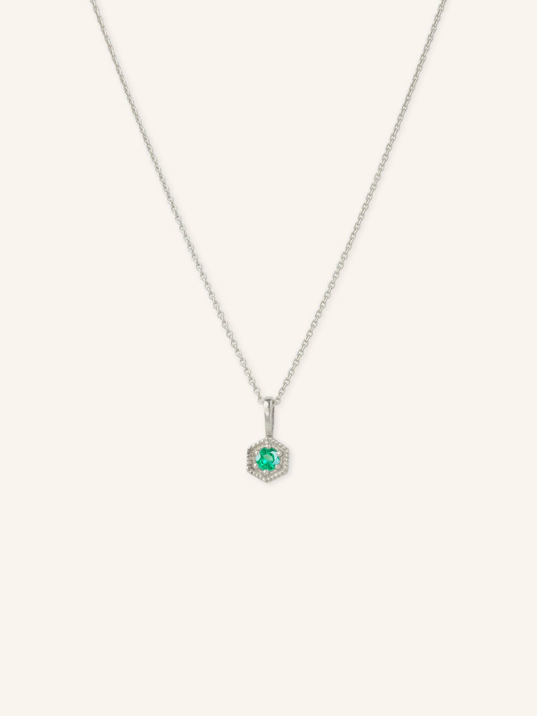MARIGOLD Emerald Necklace