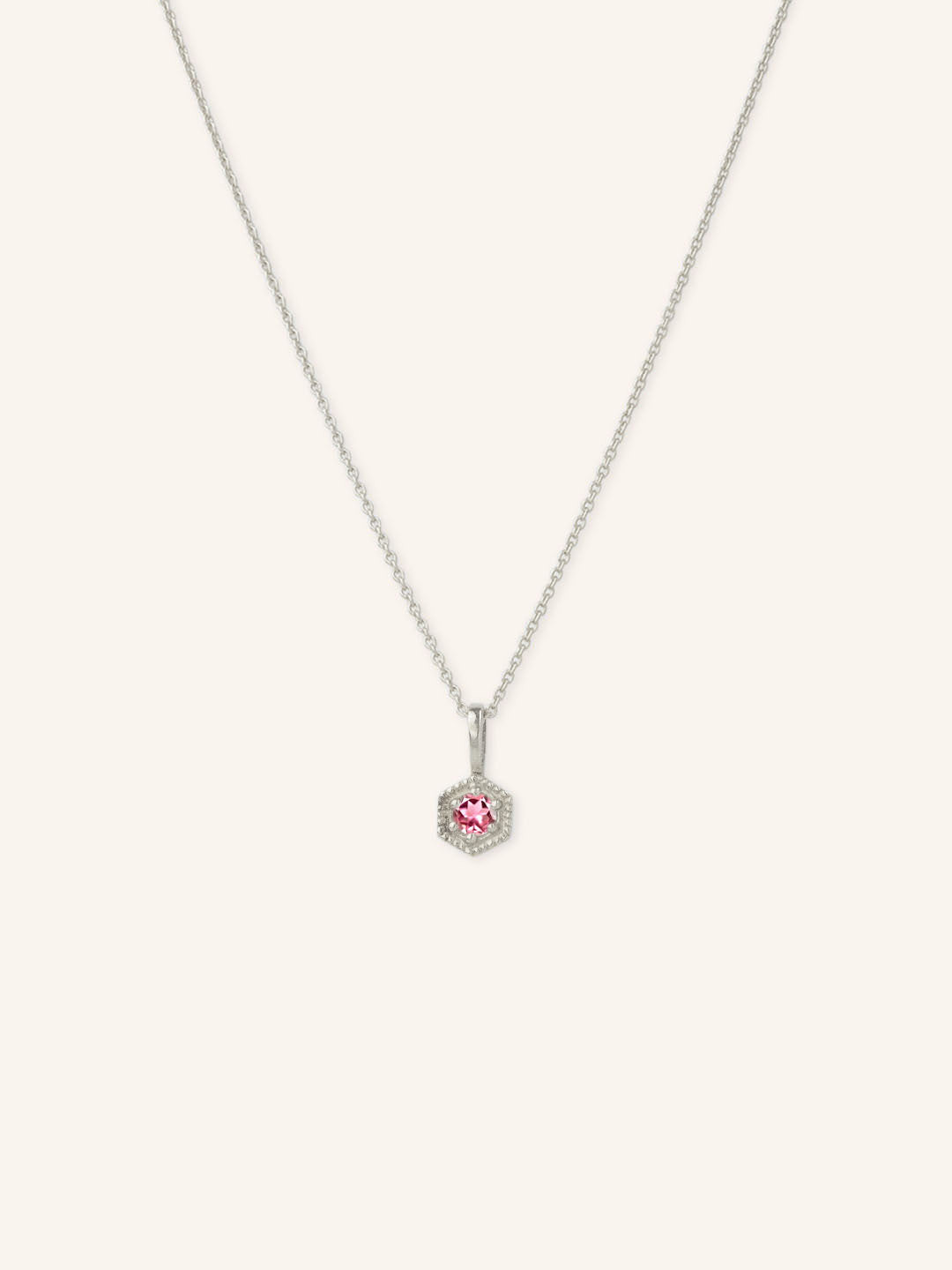 MARIGOLD Pink Tourmaline Necklace