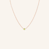 Fall into Autumn Peridot Necklace