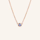 Fall into Autumn Tanzanite Necklace