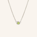 Fall into Autumn Peridot Necklace